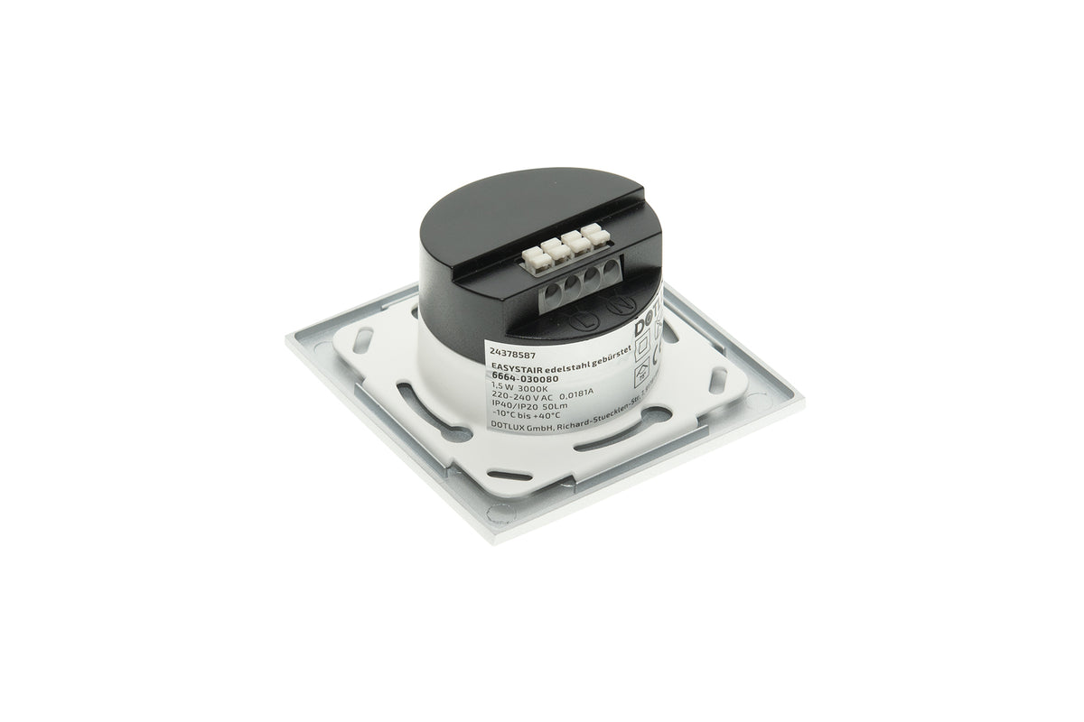 DOTLUX LED-Treppenleuchte EASYSTAIRsensor 1,5 W 3000K silber