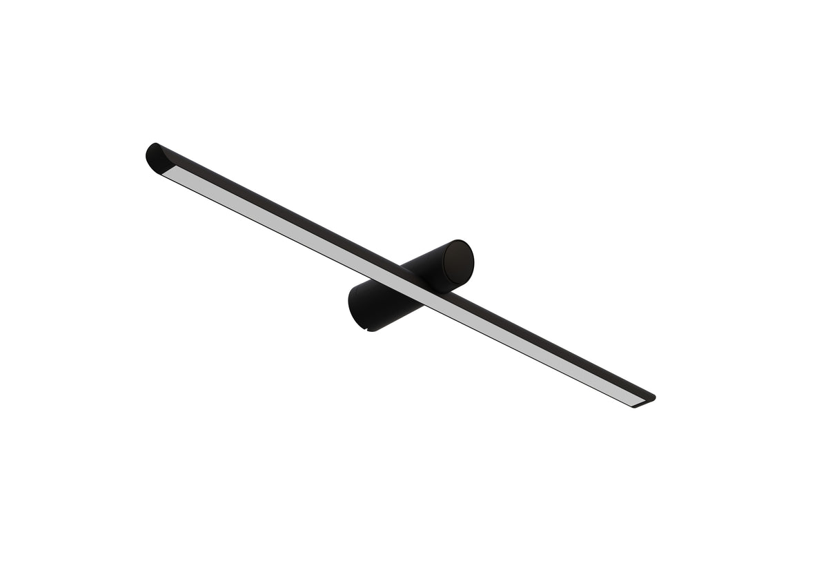 DOTLUX LED-Spiegelleuchte SKYLAR 9,5W 3000K schwarz