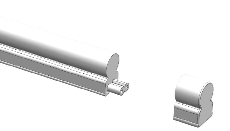 DOTLUX Abdeckkappe IP20 für QUICK-FIXac
