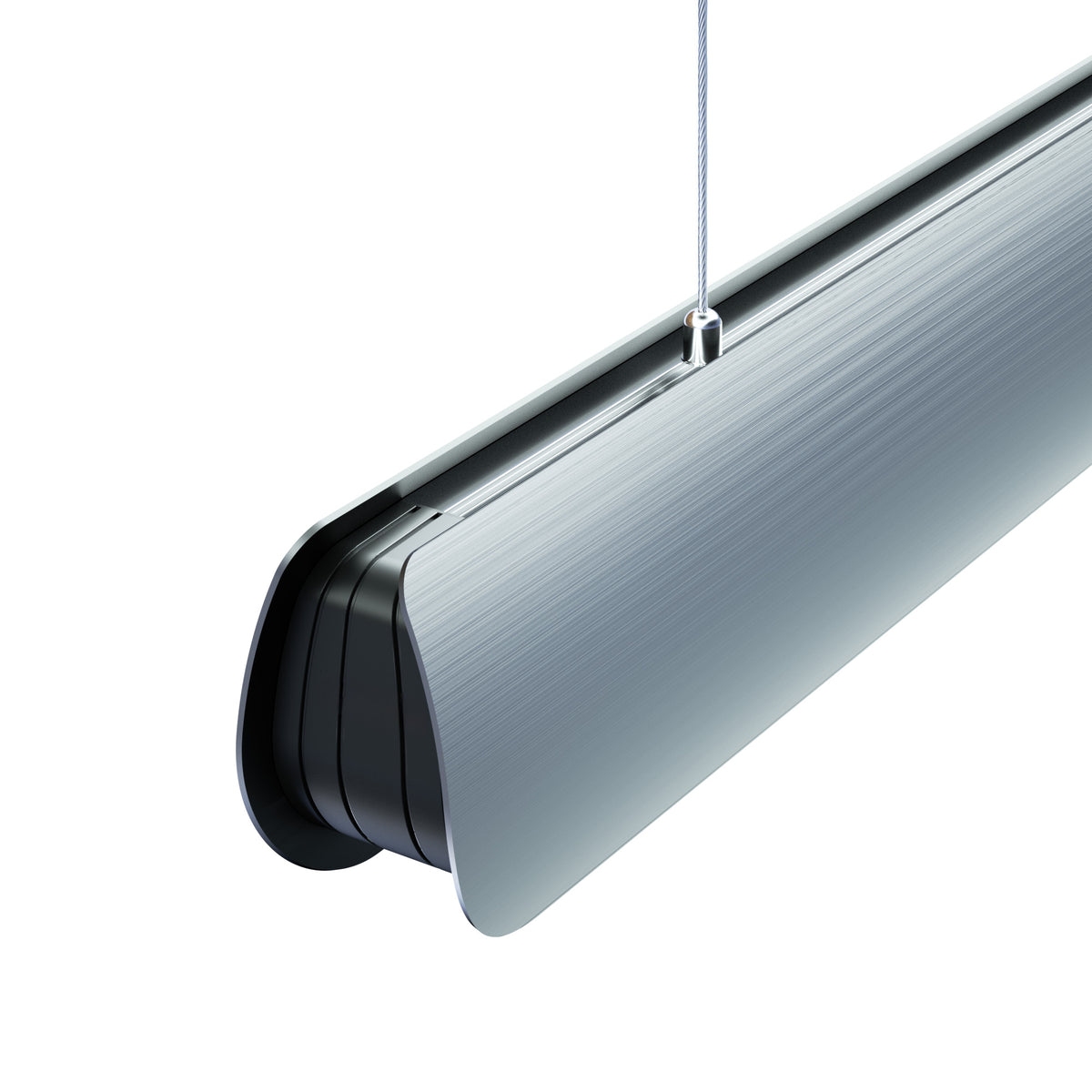 DOTLUX LED-Pendelleuchte RIVO 48W 4000K Silber