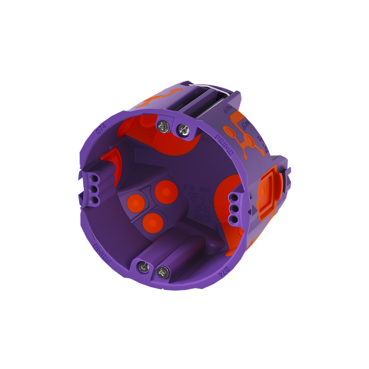 Qnect Hohlwand Schallschutzdose 49 mm