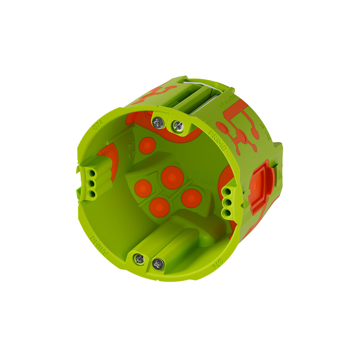 Qnect Hohlwand Geräte-V-Dose 62 mm