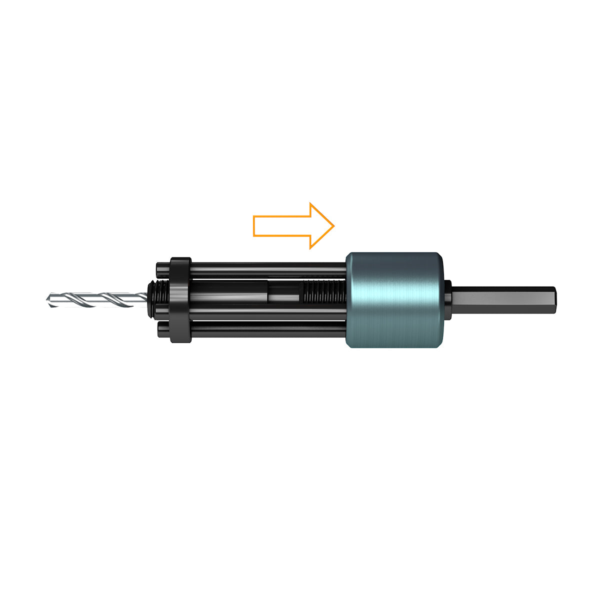 Bohr-Fixx, Hole Saw Adapter