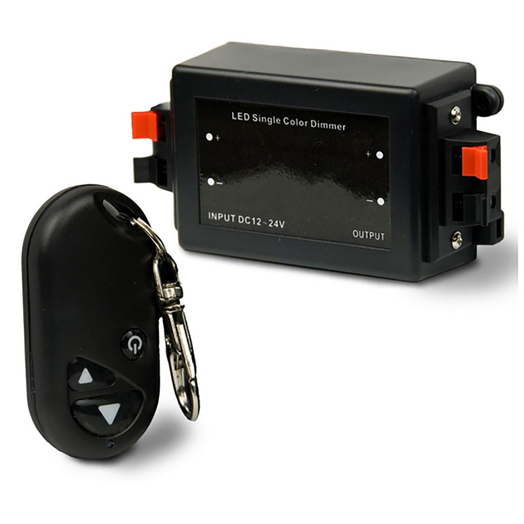 LED radio PWM dimmer, 1 channel, 12-24V DC 8A