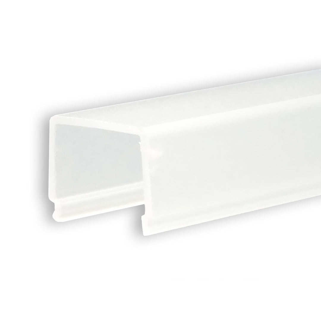 Abdeckung eckig, frosted für Profil WING, L: 200cm