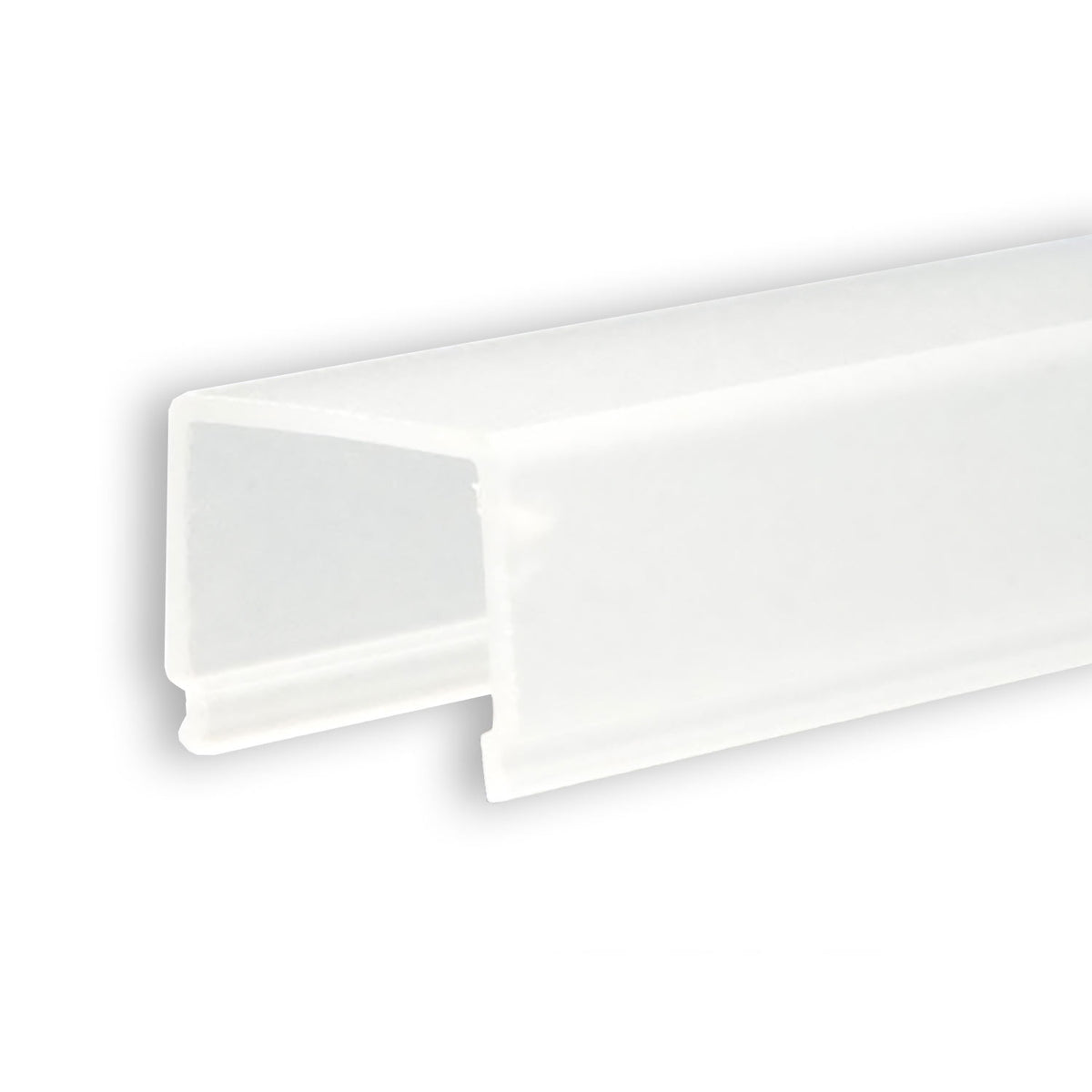 Abdeckung eckig, frosted für Profil WING, L: 200cm