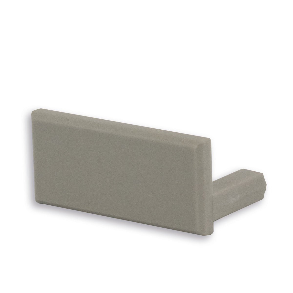 End cap for GROUND-IN10 profile, grey