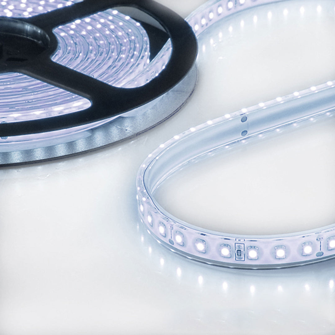 LED AQUA860 flex ribbon, 24V DC, 10W, IP68, 6000K, 5m roll, 120 LED/m