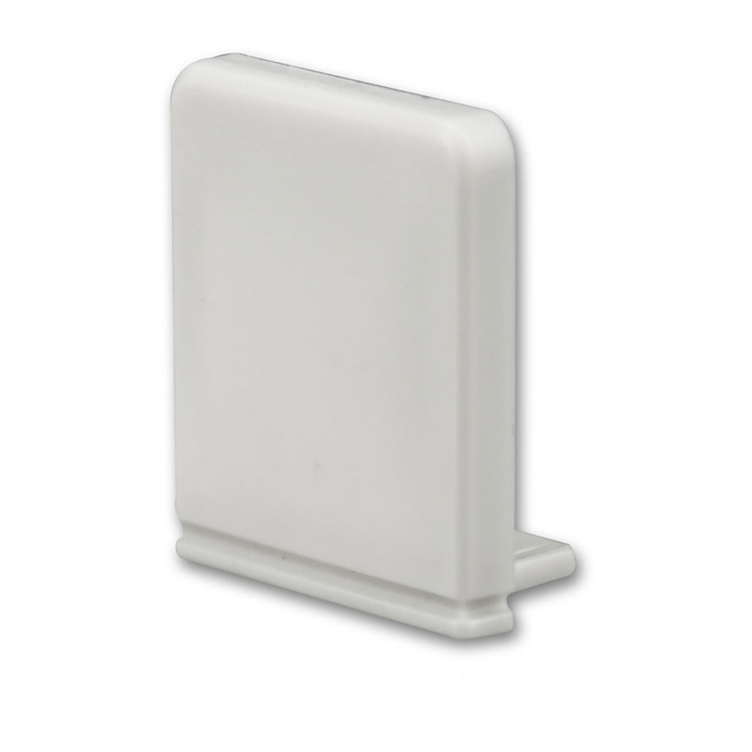 End cap for WING profile with square cover