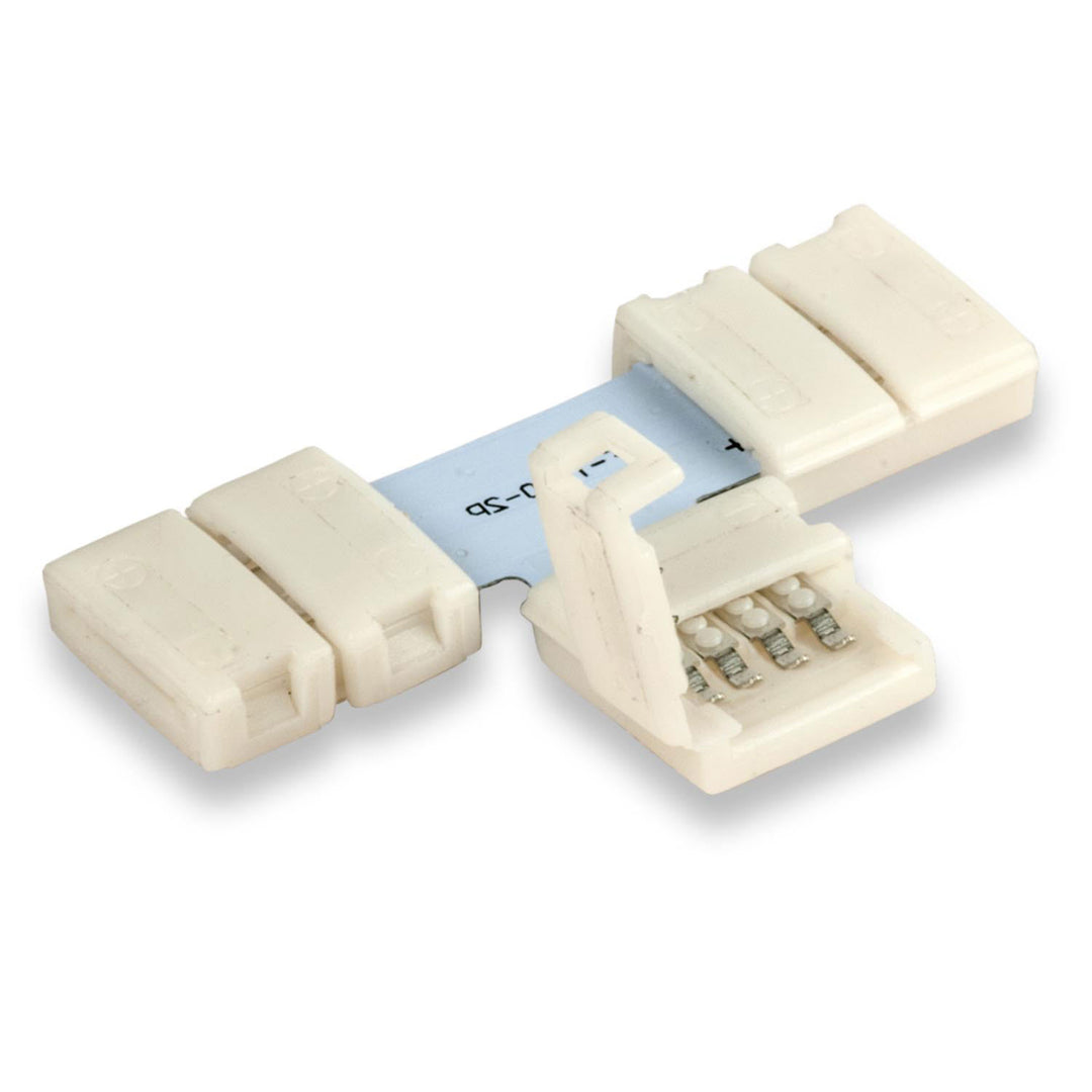 Clip-T connector (max. 5A) C1-212 for 2-pole IP20 flex strips with a width of 12mm and a pitch >12mm