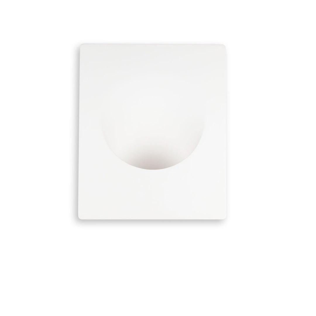 Plaster wall recessed light, for GU10/MR16 spots, small round opening