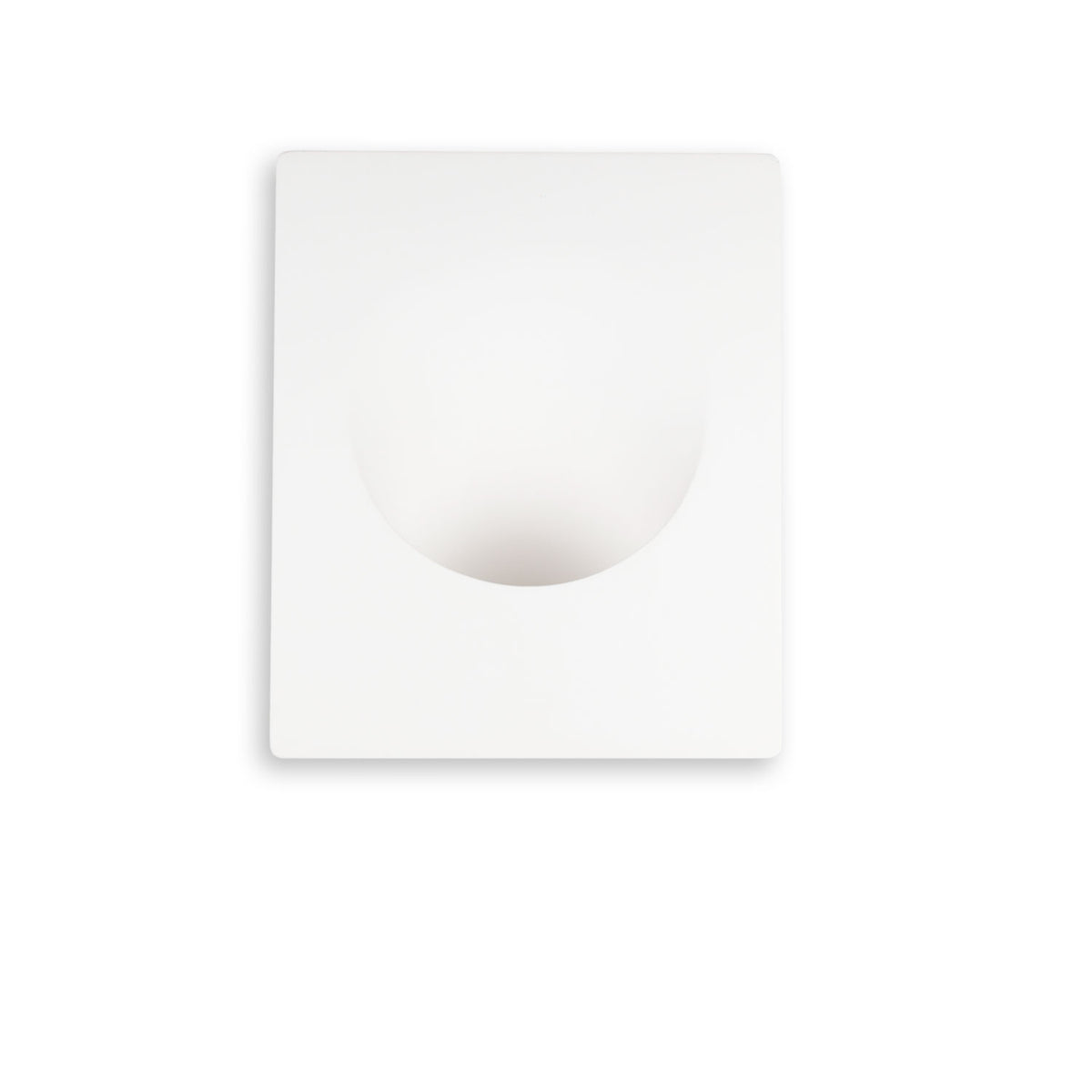 Plaster wall recessed light, for GU10/MR16 spots, small round opening