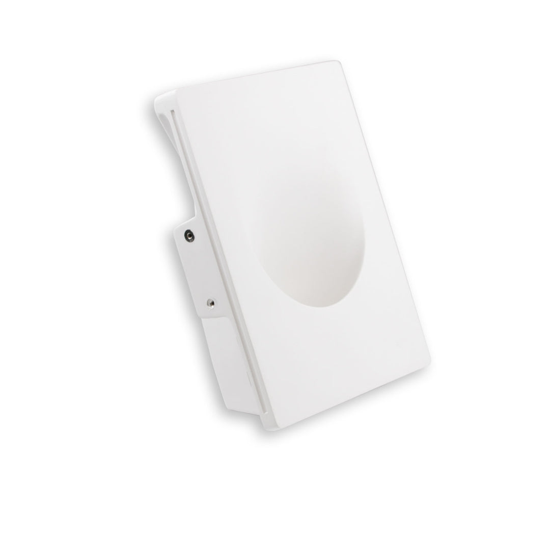 Plaster wall recessed light, for GU10/MR16 spots, small round opening