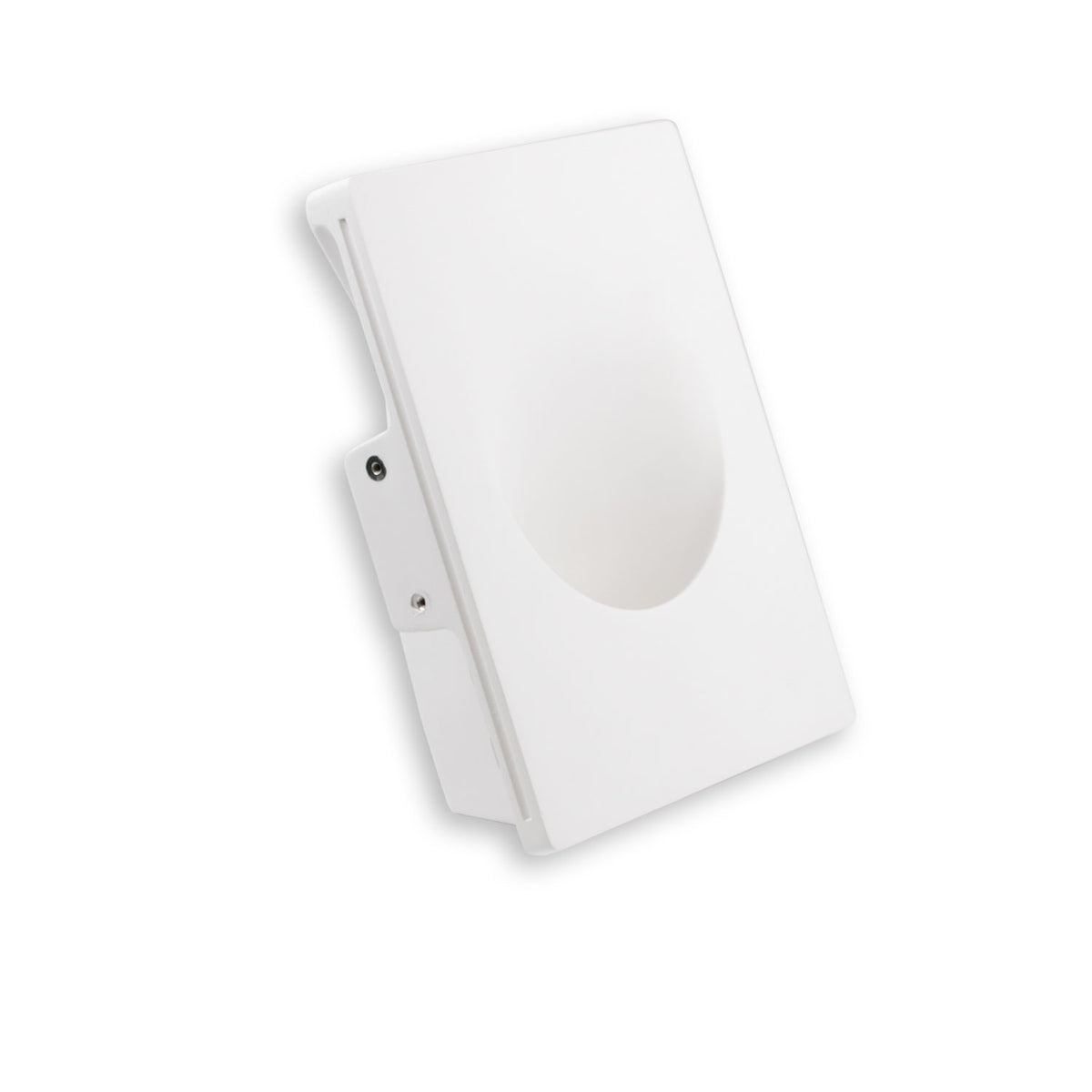 Plaster wall recessed light, for GU10/MR16 spots, small round opening