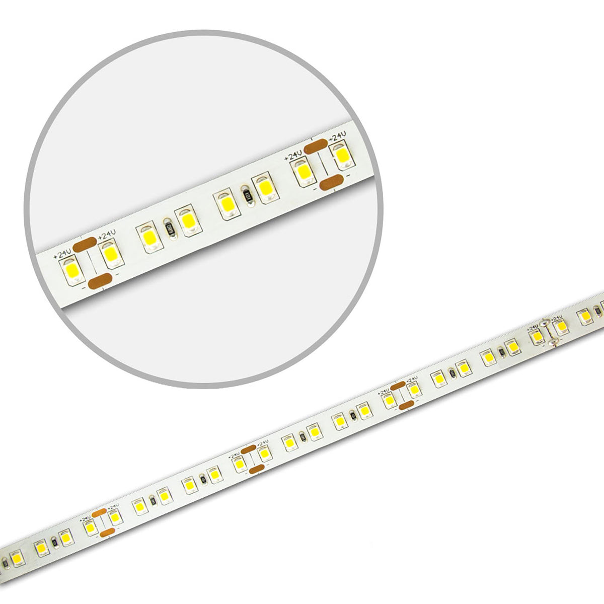LED HEQ825 Flexband Classic, 24V DC, 16W, IP20, 2500K, 5m roll, 120 LED/m