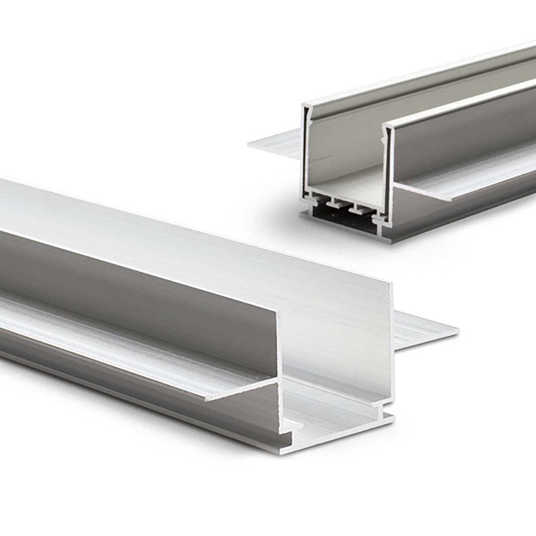 Installation channel for WING mounting profiles, L: 200cm for 15mm plasterboard