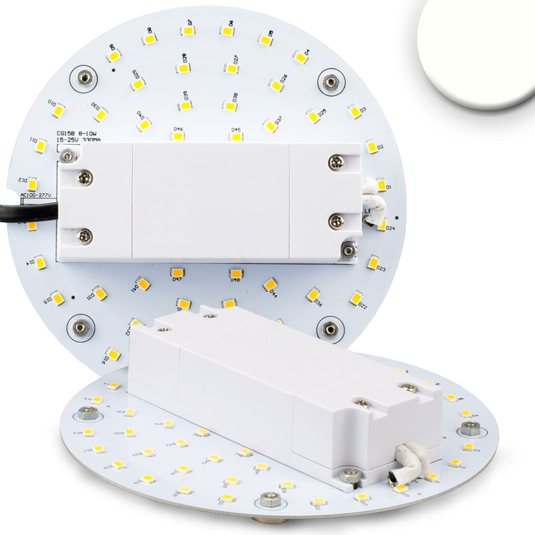 LED conversion board 130mm, 9W, with magnet, neutral white