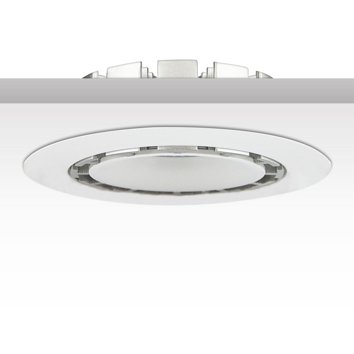 LED Einbaustrahler COB, weiß, 15W, 45°, rund, neutralweiß, dimmbar