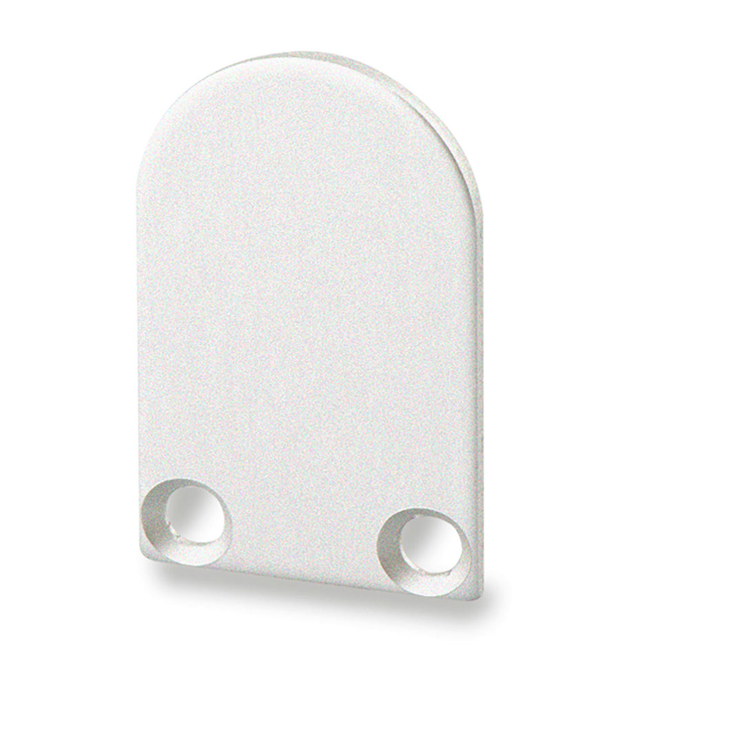 Endkappe EC21 für SURF12 RAIL inkl. COVER5 mit TUNNEL, Alu eloxiert