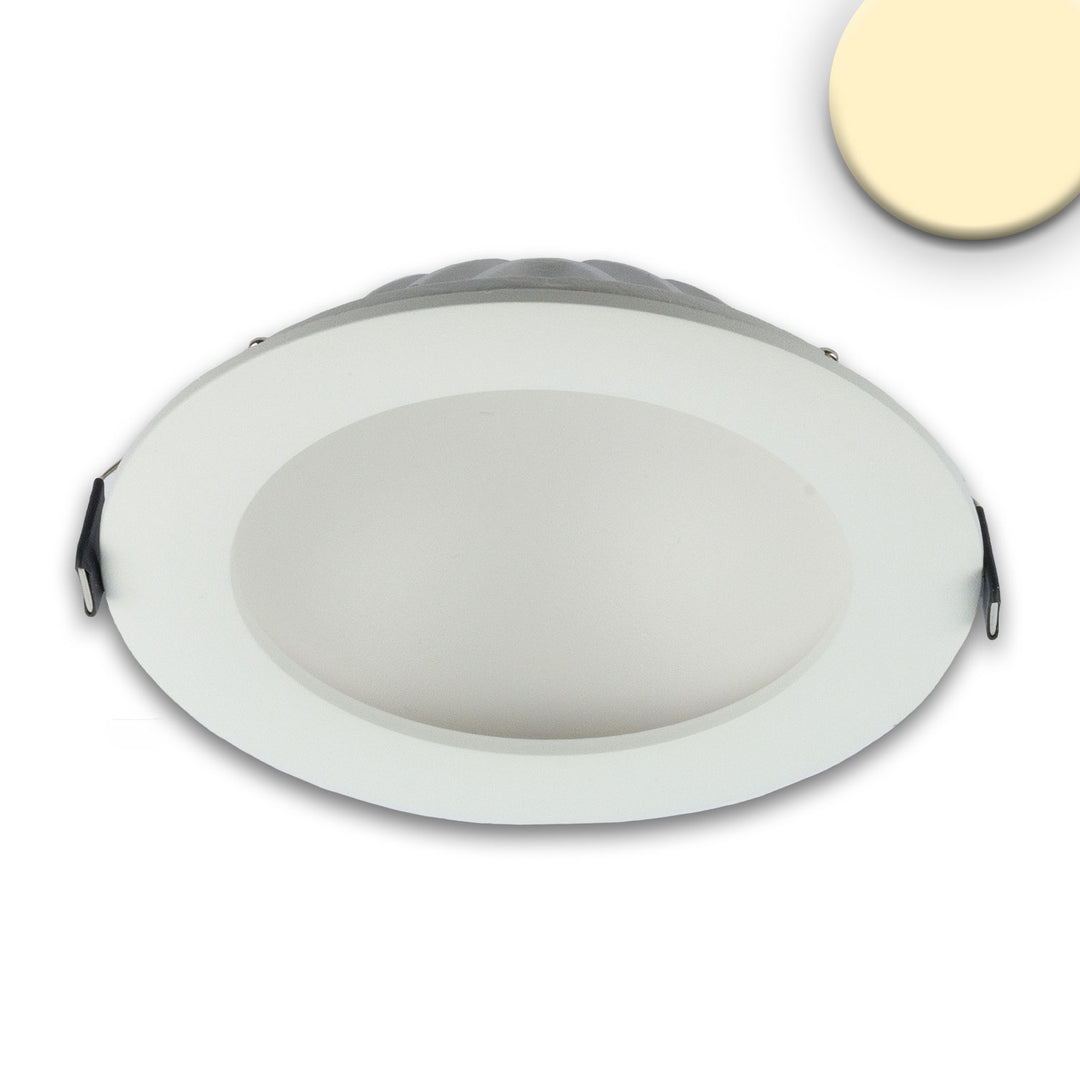 LED downlight LUNA 15W, indirect light, white, warm white