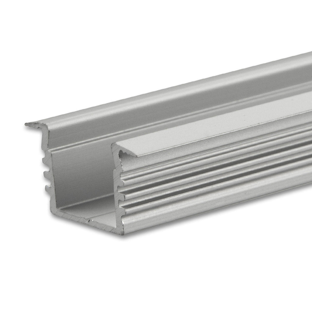 LED recessed profile DIVE12, anodized aluminum, 200cm