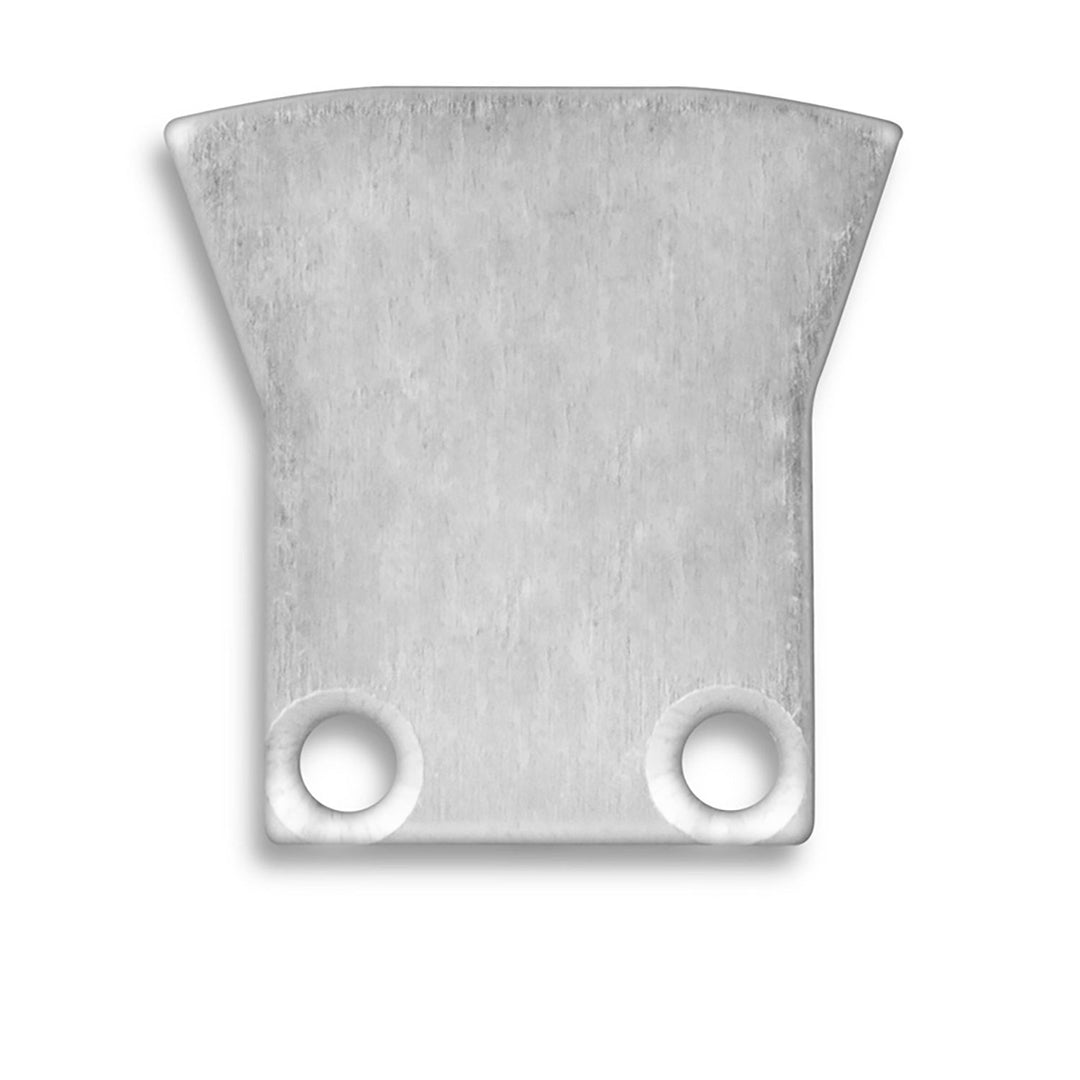 End cap EC9 aluminium for DIVE12 with TUNNEL, 2 PCS, incl. screws