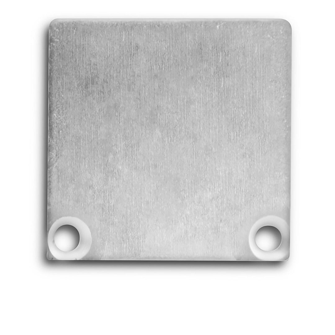 End cap EC47 Alu for SURF/DIVE20 with COVER10, 2 pcs, incl. screws
