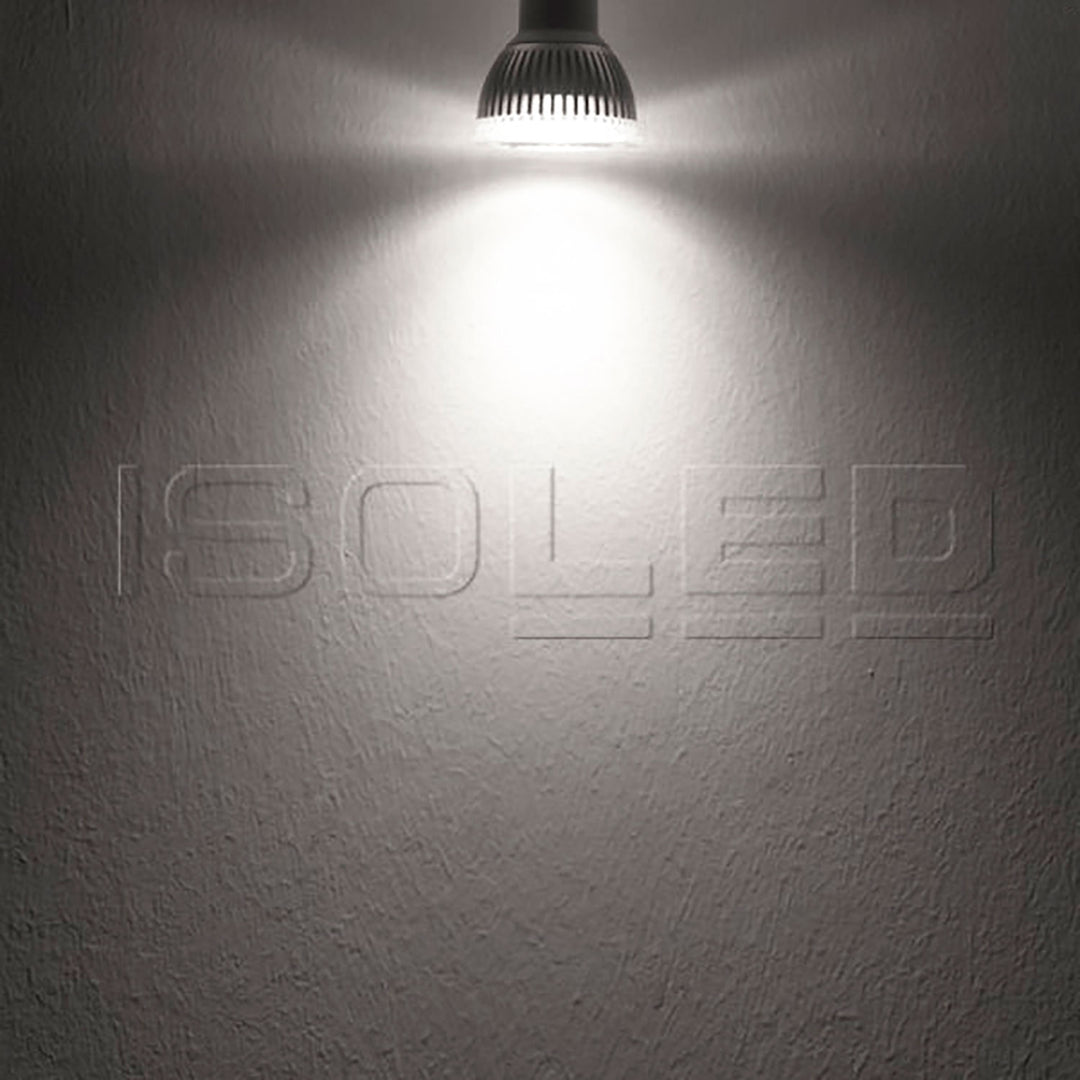GU10 LED spotlight 6W glass COB, 70°, neutral white, dimmable