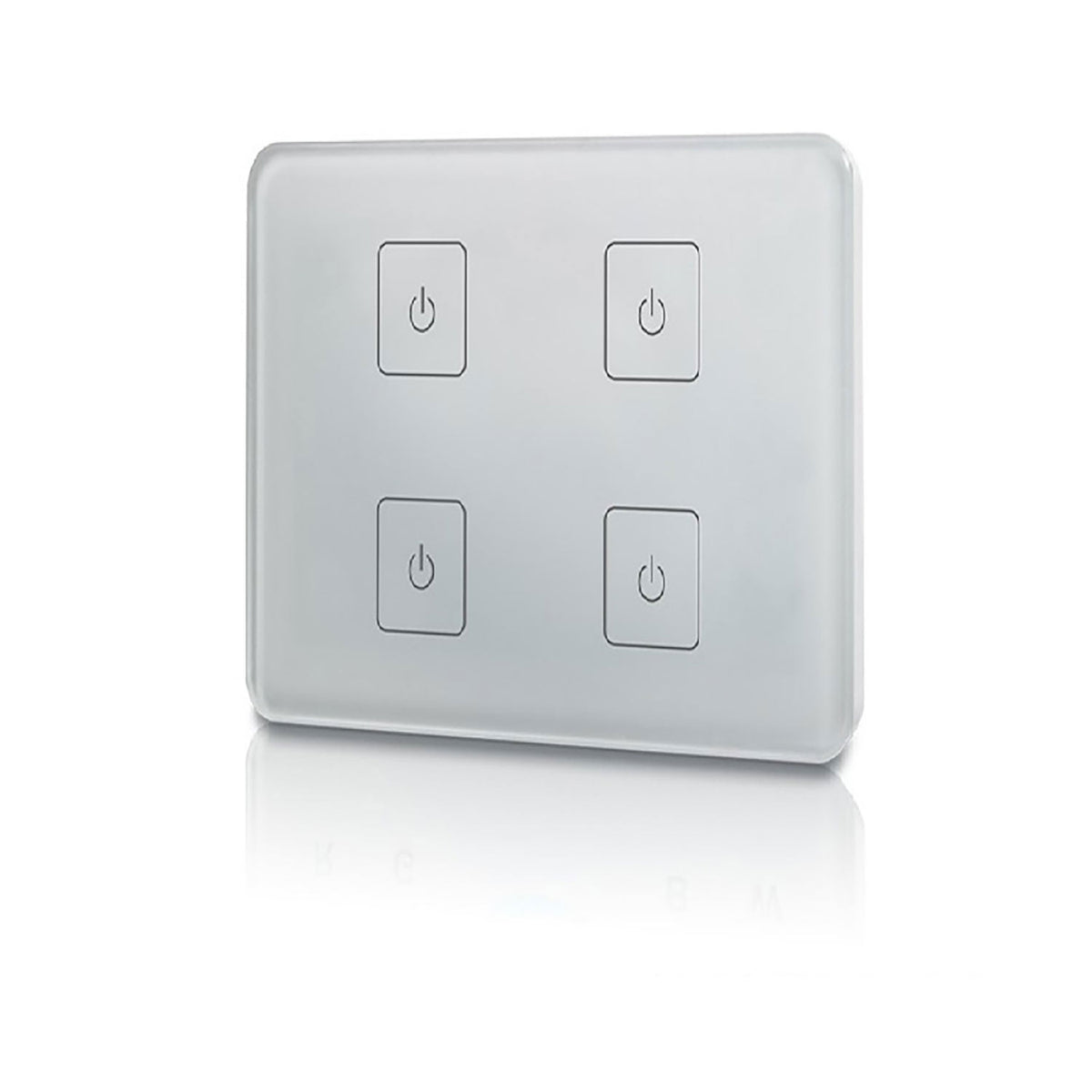 Sys-One single color 4 zone built-in touch radio remote control, 230V AC
