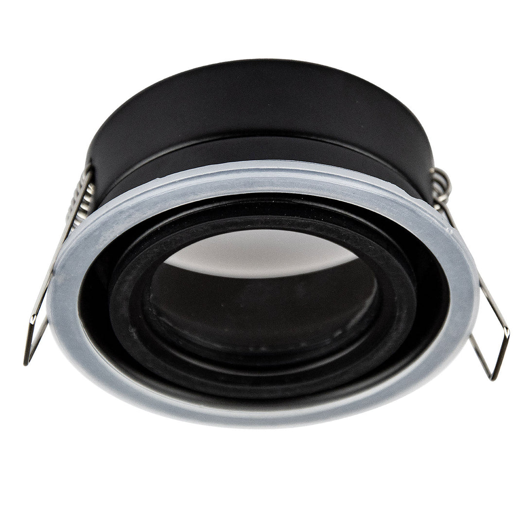 Recessed frame Sys-68 for GU10/MR16 spotlights, IP65, incl. GU10 socket and glass lens (excl. cover)