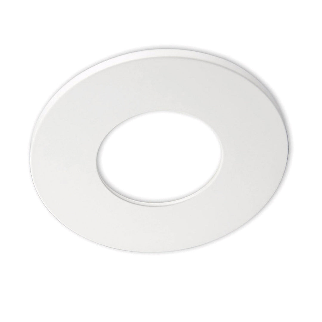 Cover Aluminium rund weiß matt für Sys-68