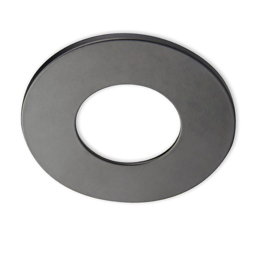 Cover Aluminium rund schwarz matt für Sys-68