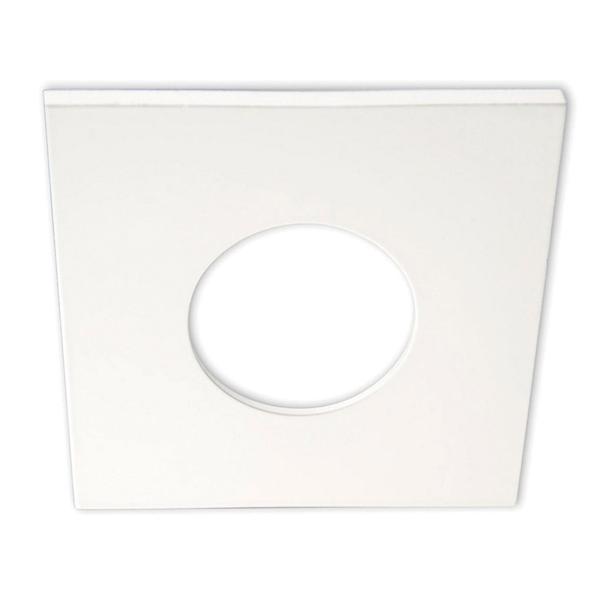 Aluminum cover, square, white matte, for Sys-68