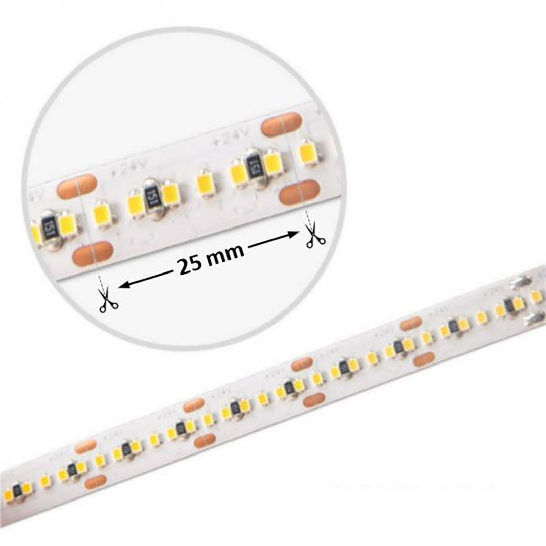 LED CRI930 Linear10 flex ribbon, 24V DC, 15W, IP20, 3000K, 5m roll, 280 LED/m