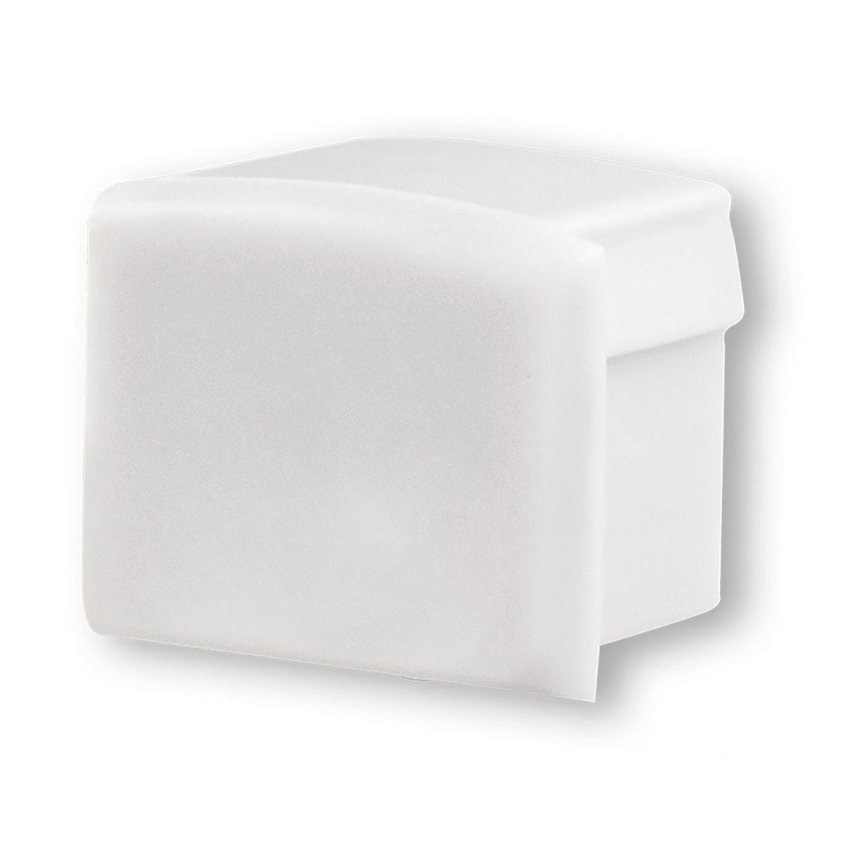 End cap EC4W white for profile SURF12, 1 piece