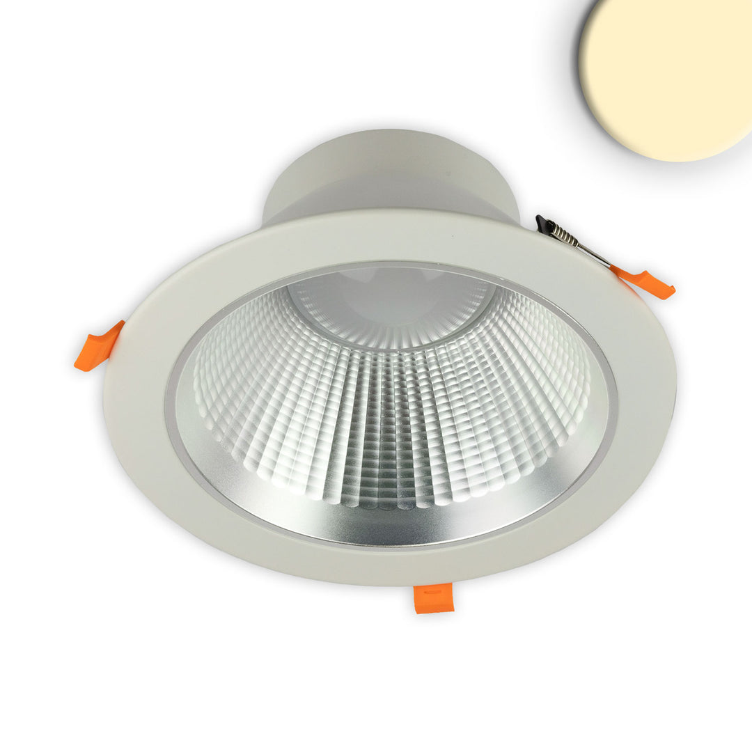 LED downlight reflector 30W, 60°, CRI95, UGR<19, warm white
