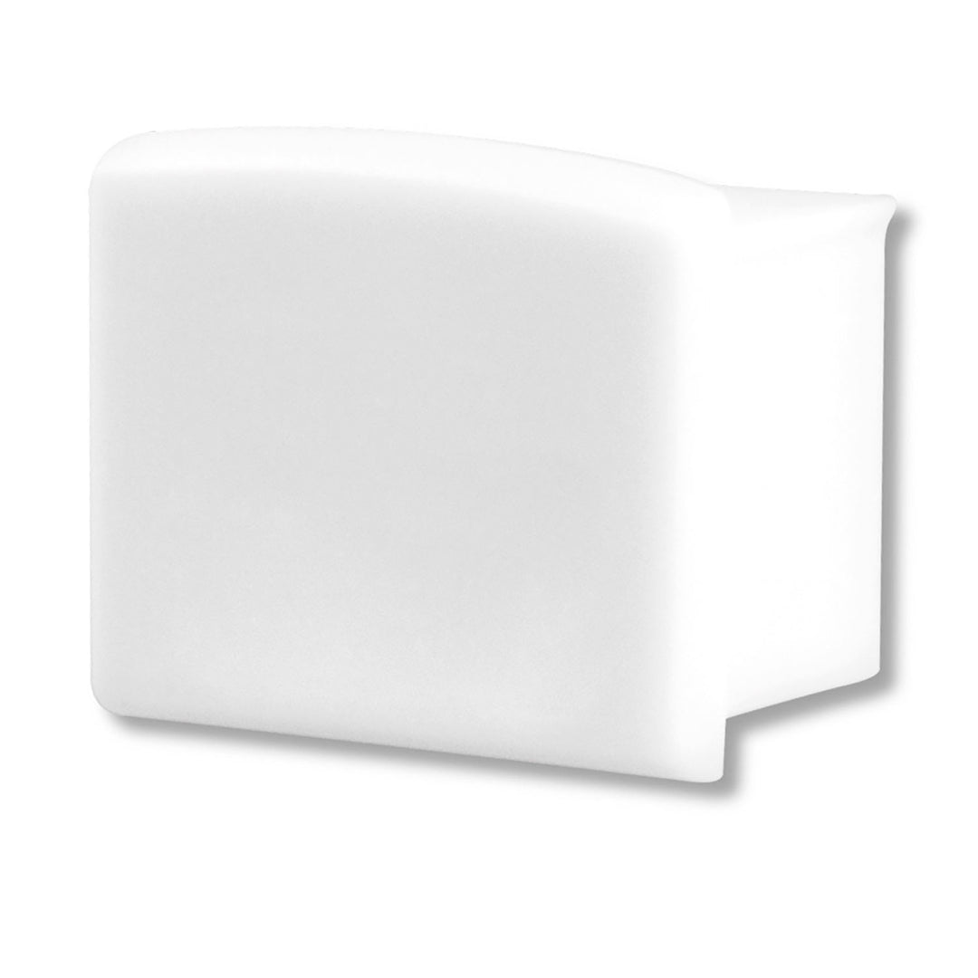 End cap EC10W white for SURF12 BORDERLESS profile, 1 piece