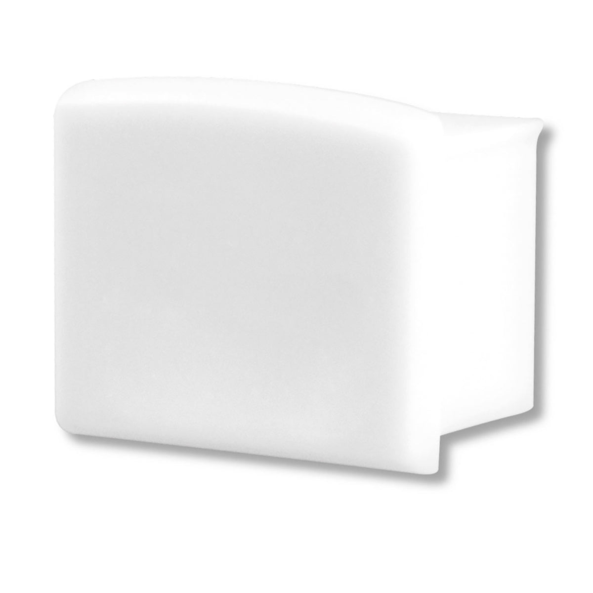 End cap EC10W white for SURF12 BORDERLESS profile, 1 piece
