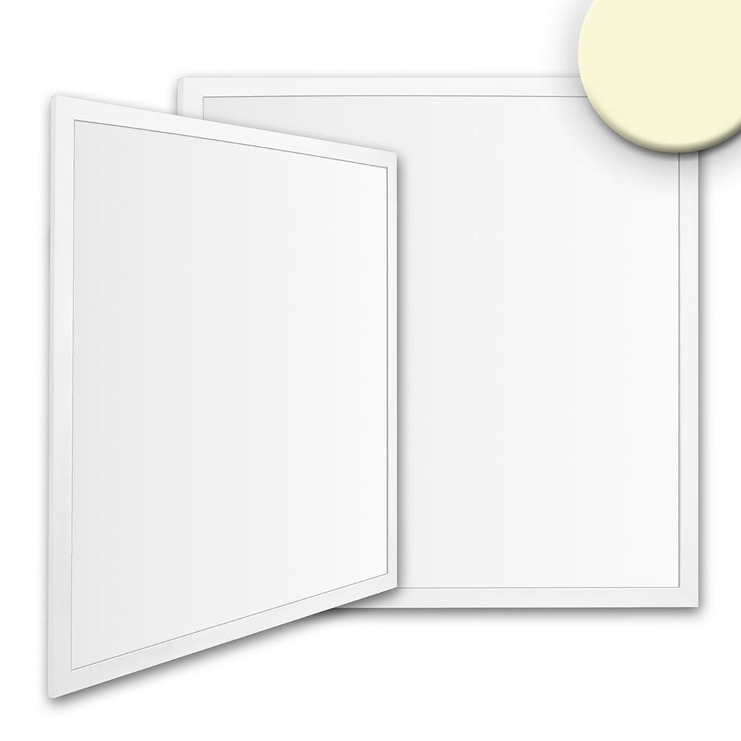 LED Panel Business Line 625 UGR<19 2H/2H, 36W, Rahmen weiß RAL 9016, warmweiß, dimmbar