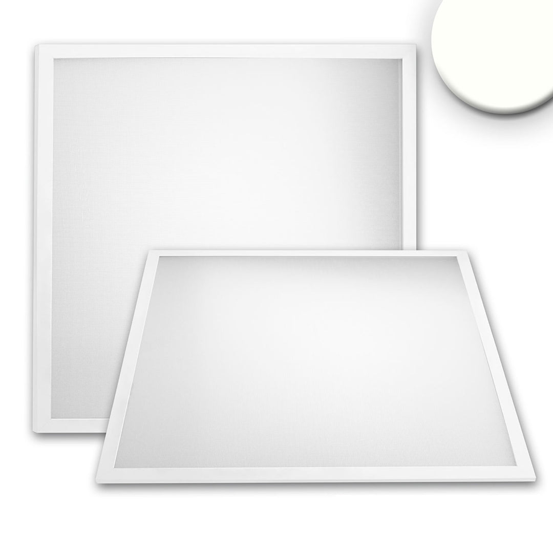 LED Panel Professional Line 600 UGR<19 4H/8H, 26W, Rahmen weiß RAL 9016, neutralweiß