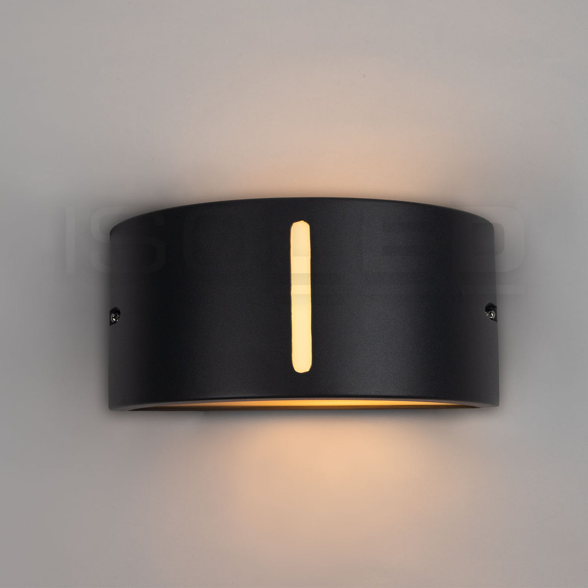 Wall light Up&amp;Down 1xE27, IP54, anthracite, bulb not included