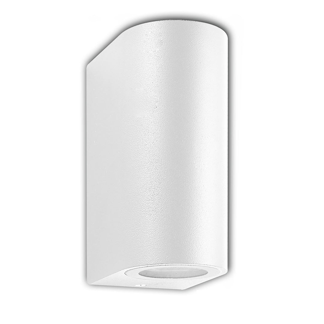 Siara Up&amp;Down wall light, 2xGU10, IP54, white, bulbs not included.