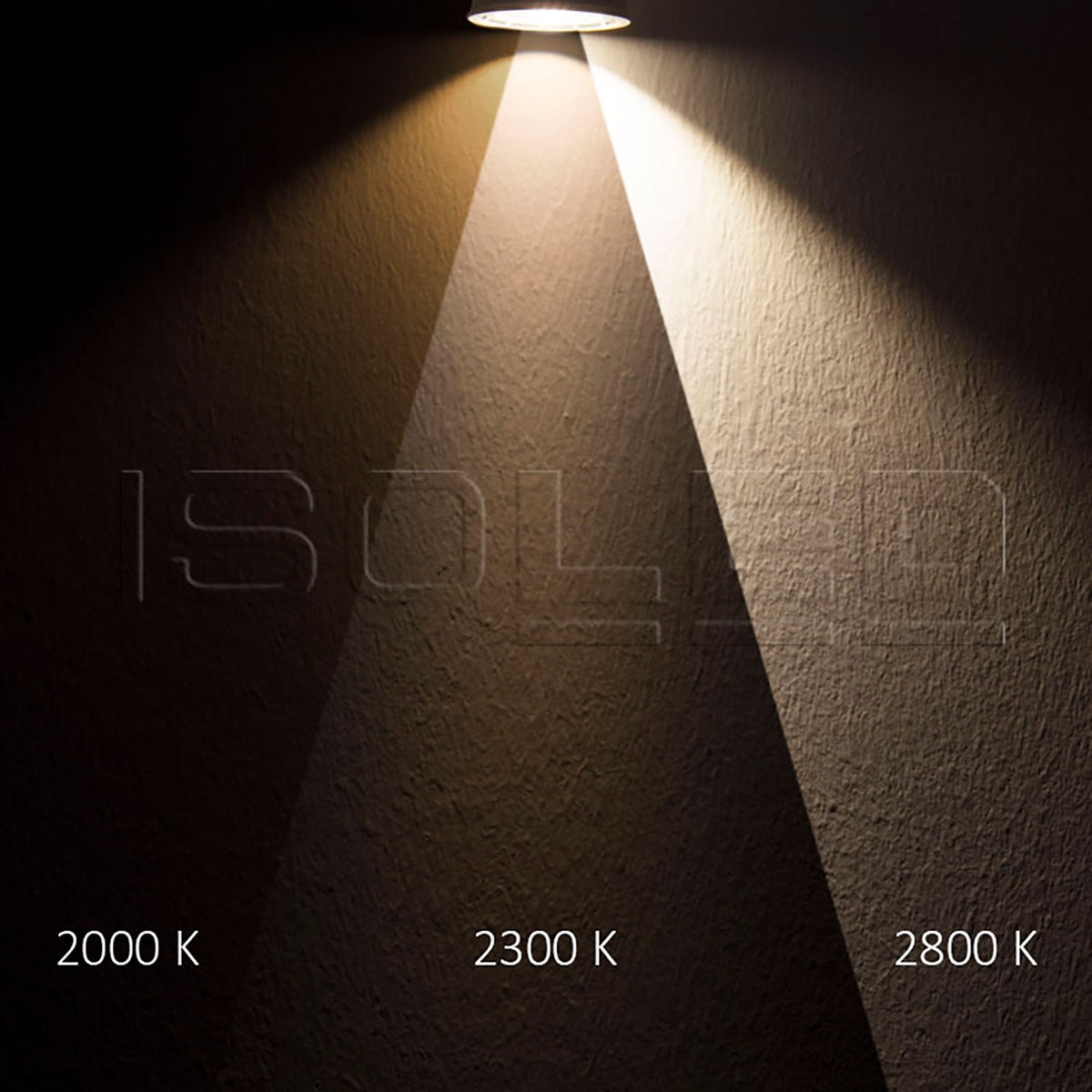 LED recessed spotlight SUNSET with variable depth, white, 9W, 45°, 2000-2800K, dimmable to warm white