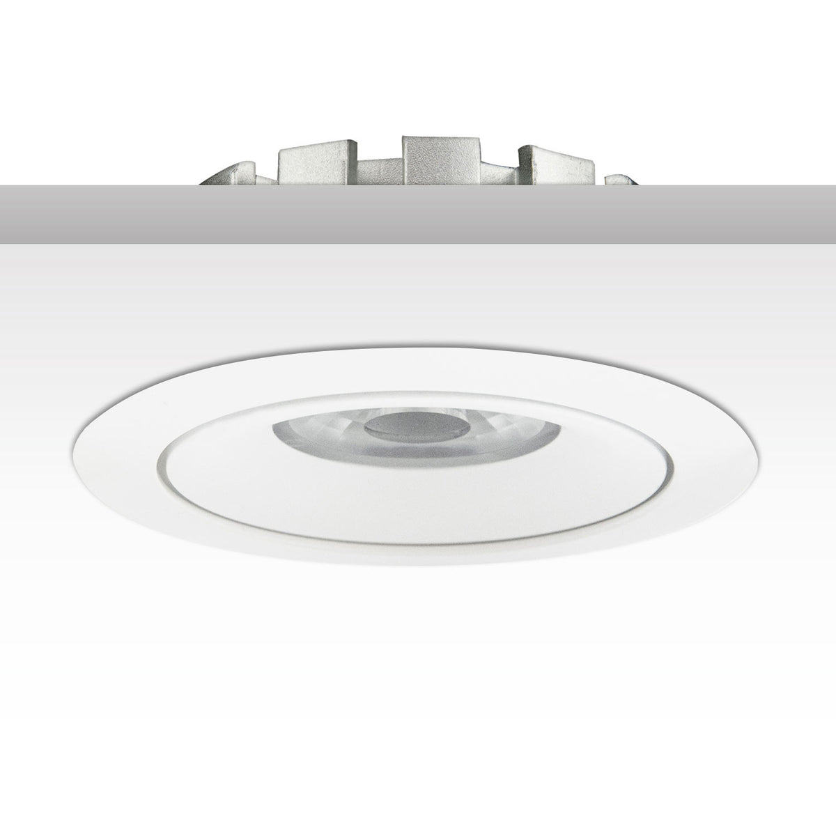 LED Einbaustrahler, weiß, 15W, 45°, neutralweiß, dimmbar