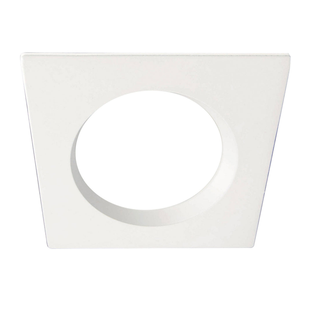 Cover Aluminium rückversetzt weiß für Sys-90
