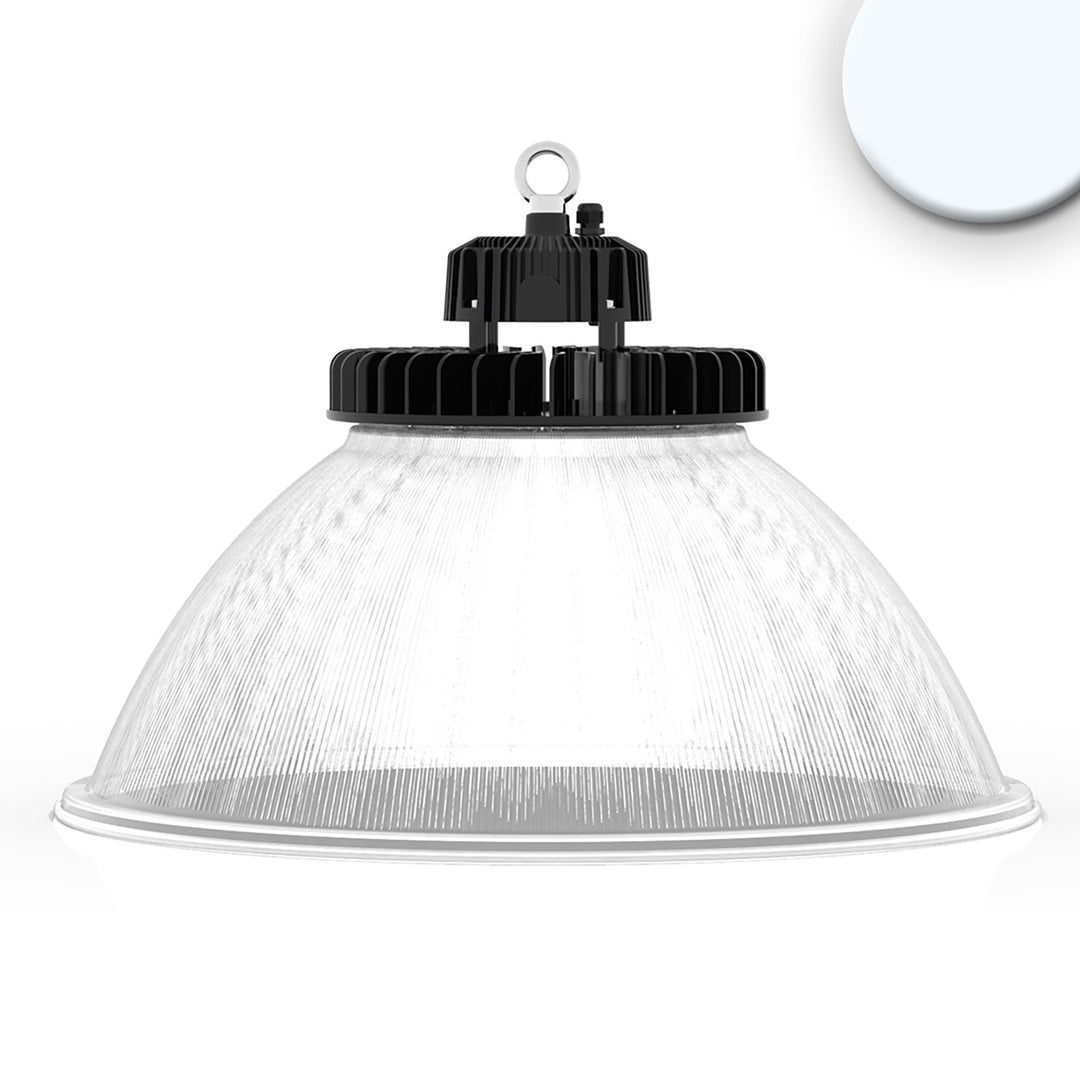 LED high bay light FL 200W, PC reflector, 70°, IP65, 1-10V dimmable, cool white