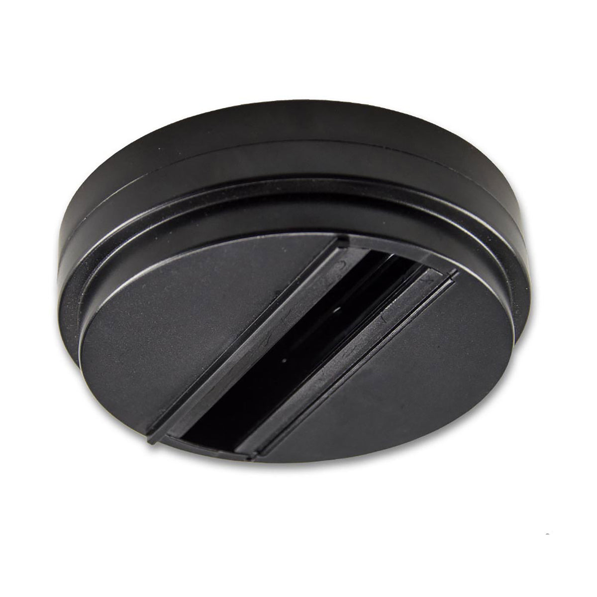 Monotrack surface-mount adapter for track spotlights, black, 1-phase