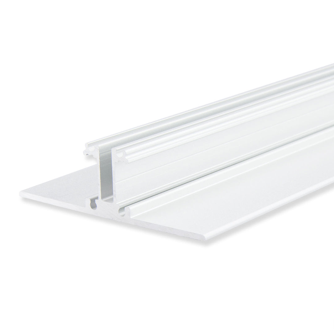 LED lighting profile 2SIDE, powder-coated aluminum, white, 200cm