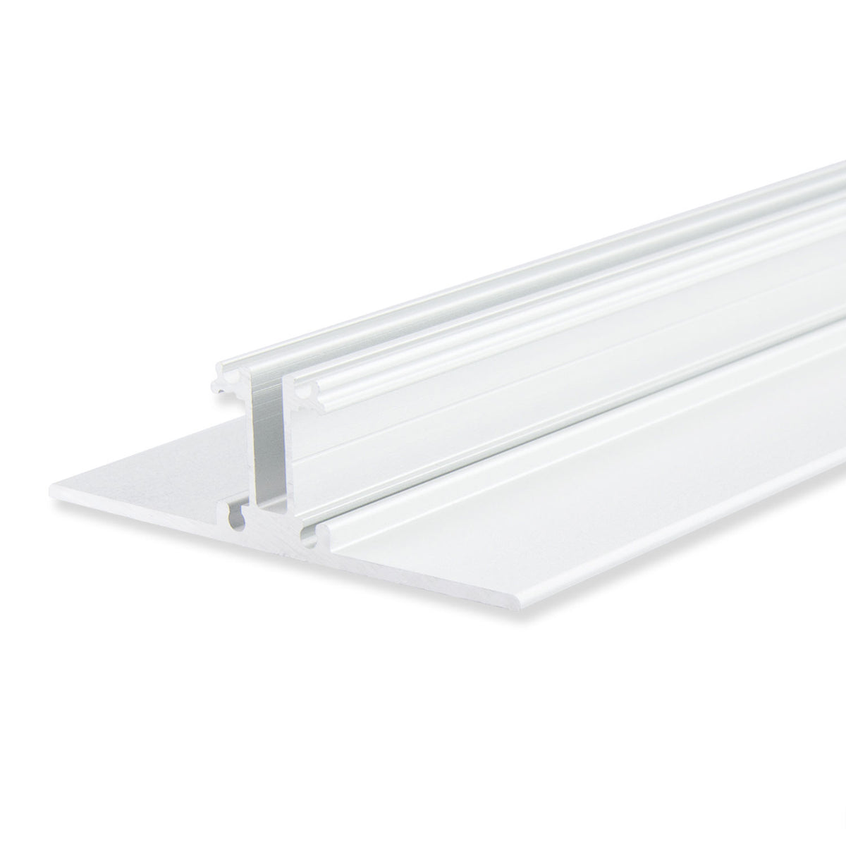 LED lighting profile 2SIDE, powder-coated aluminum, white, 200cm