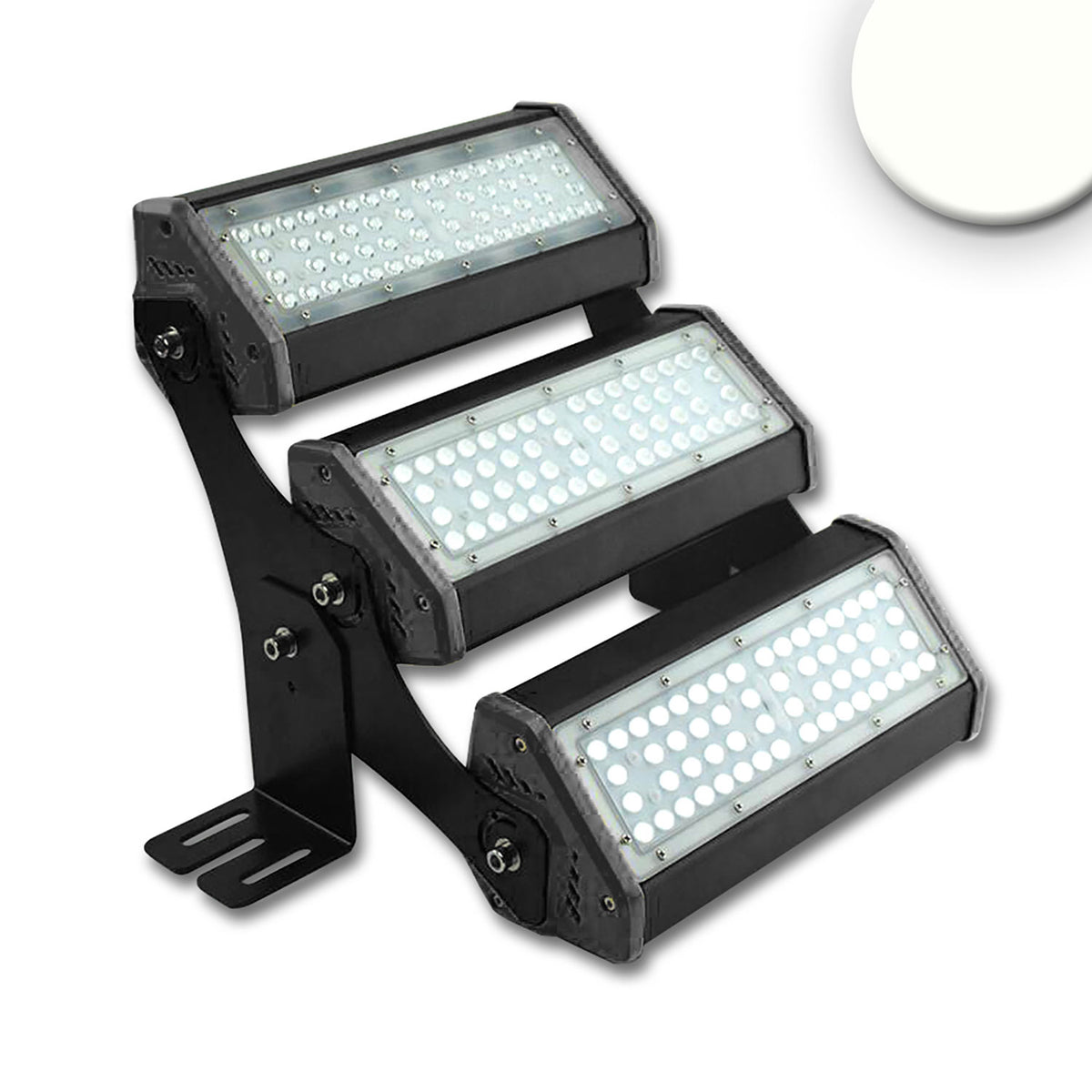 LED floodlight/high bay light LN 3x 50W, 30x70°, IK10, IP65, 1-10V dimmable, neutral white